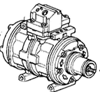 AC Compressor Assy  38800-PH3-013, 38800PH3013  for Honda Accord