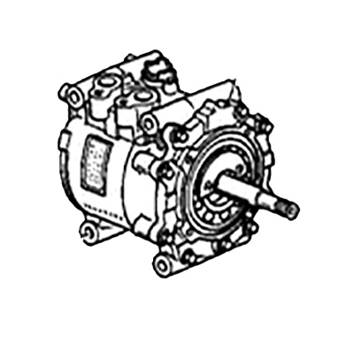 AC Compressor  38800-PM9-A12, 38800PM9A12 Honda Civic