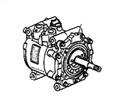 Honda Civic AC Compressor 38800-PM5-A02, 38800PM5A02