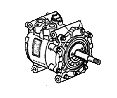 AC Compressor 38800-PM9-A11, 38800PM9A11 for Honda Civic