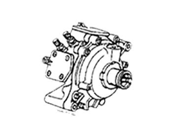 AC Compressor 38800-PJ5-005, 38800PJ5005 for Honda Prelude ABA,BA2 Year 1986