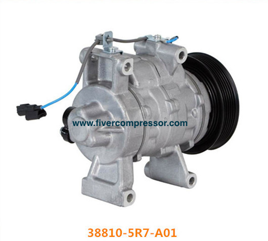  10SRE11C 5PK 12V Automotive A/C Compressor 3881058RG01, 388105R7A01 for Honda Fit EX/LX 1.5L 2015-2017