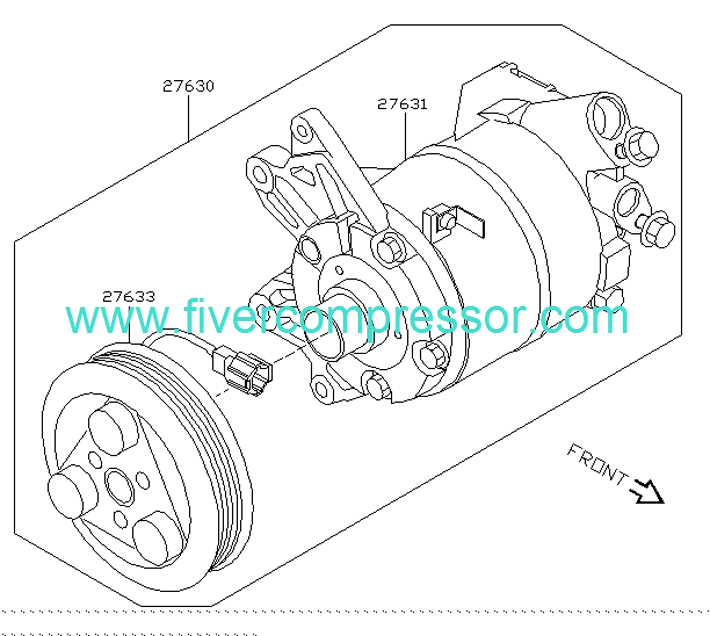 PREVIOUS： KOMPRESSOR 926001AT0A NISSAN MURANO NEXT： COMPRESSORCOOL