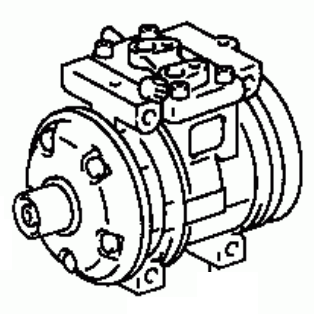 Toyota T100 RCK10 1993-1996 A/C Compressor 88320-34020