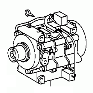 Toyota Corolla EE100/EE101 1991-2001 Compressor Air Conditioning 88320-1A280  88320-1A260