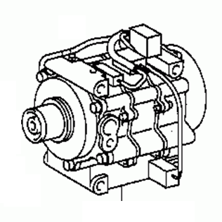 Toyota Corolla EE100 1992-1995 Compressor Assy Cooler 88320-1A260  88320-1A280