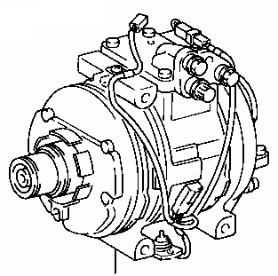 Toyota Celica ST185/ST184 1989-1993 Compressor Assy Cooler 88320-20750