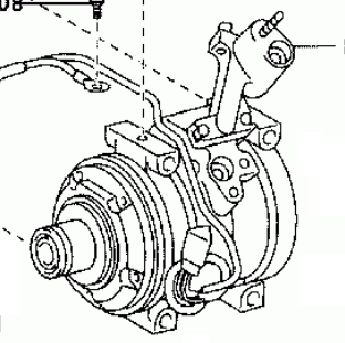 Toyota Avalon MCX20/MCV31/MCV3- 1999-2005 Compressor Air Conditioning 88320-07090