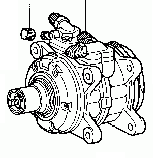 TOYOTA CORONA RT132 1980-1982 Compressor Air Conditioning 88320-14270