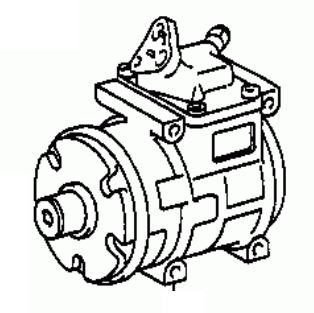 Toyota Hiace/Hiace S. B. V  1995-2001 Compressor Air Conditioning 88320-26560