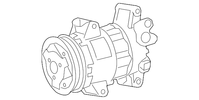 Auto AC Compressor 88310-F4050, 88310F4050 for Toyota C-HR Turkey built.