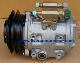 Air Conditioning Compressor 88320-36520 / 447220-7091 for Toyota Bus