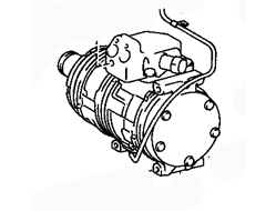 10PA17C 5PK 12V A/C Compressor assy 4711160, 88320-33010,   8831033050,  88320-33060 Toyota Camry SXV10/SXV11 for Toyota Scepter SXV10 1992-1996