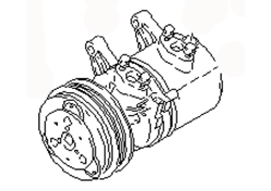 COMPRESSOR-COOL 92600-0H912 92600-0H911 92600-0H910 NISSAN CEDRIC SEDAN