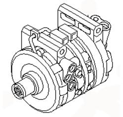 COMPRESSOR-COOL 92600-0U024 92600-67B03 92600-67B05 NISSAN MICRA