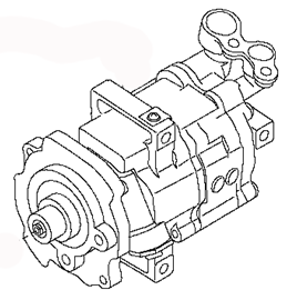 AC COMPRESSOR 92600-1DB3A 92600-1DB0A 92600-BR20A NISSAN QASHQAI