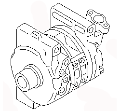 KOMPRESSOR 92600-1N601 92600-1N600 92600-1M002 NISSAN ALMERA