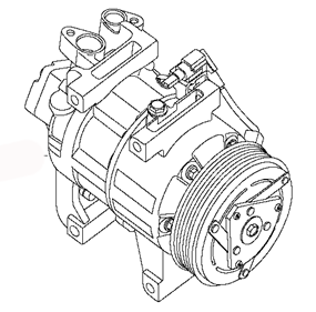 AC COMPRESSOR ASSY 92600-3NT2D NISSAN ALTIMA