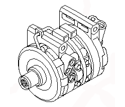AC COMPRESSOR 92600-5F800 92600-6F600 92600-6F605 NISSAN MICRA