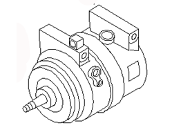 AC COMPRESSOR 92600-5Z01A 92600-5Z010 NISSAN QUEST