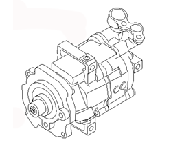 AC COMPRESSOR 92600-AX84B 92600-AX80B 92600-CJ71B NISSAN MICRA