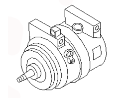 COMPRESSOR -COOLER 92600-CA03A 92600-CA02B 92600-CA02A NISSAN MAXIMA
