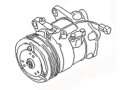 KOMPRESSOR 92600-D4523 92600-13E00 92600-13E01 NISSAN BLUEBIRD