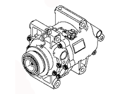 COMPRESSOR COOLER D40 92600-EA00A NISSAN NAVARA_THI MADE