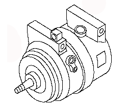 COMPRESSORCOOLER 92600-JA100 92600-JA10A 92600-ZN41B  NISSAN ALTIMA