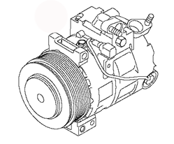 COMPRESSOR-COOLER 92600-JF00B NISSAN GT-R